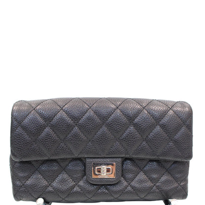 CHANEL 2.55 Reissue Flap Grained Leather Waist Belt Bag Black - 15% OFF