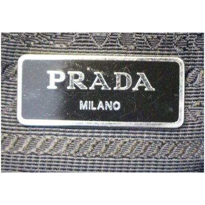PRADA Large Nylon Crossbody Bag Black