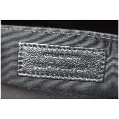 YVES SAINT LAURENT Lou Leather Camera Crossbody Bag Black