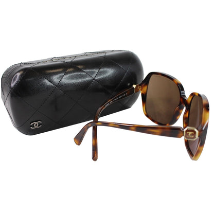CHANEL CC 5284 Tortoise Sunglasses Tortoise/Brown