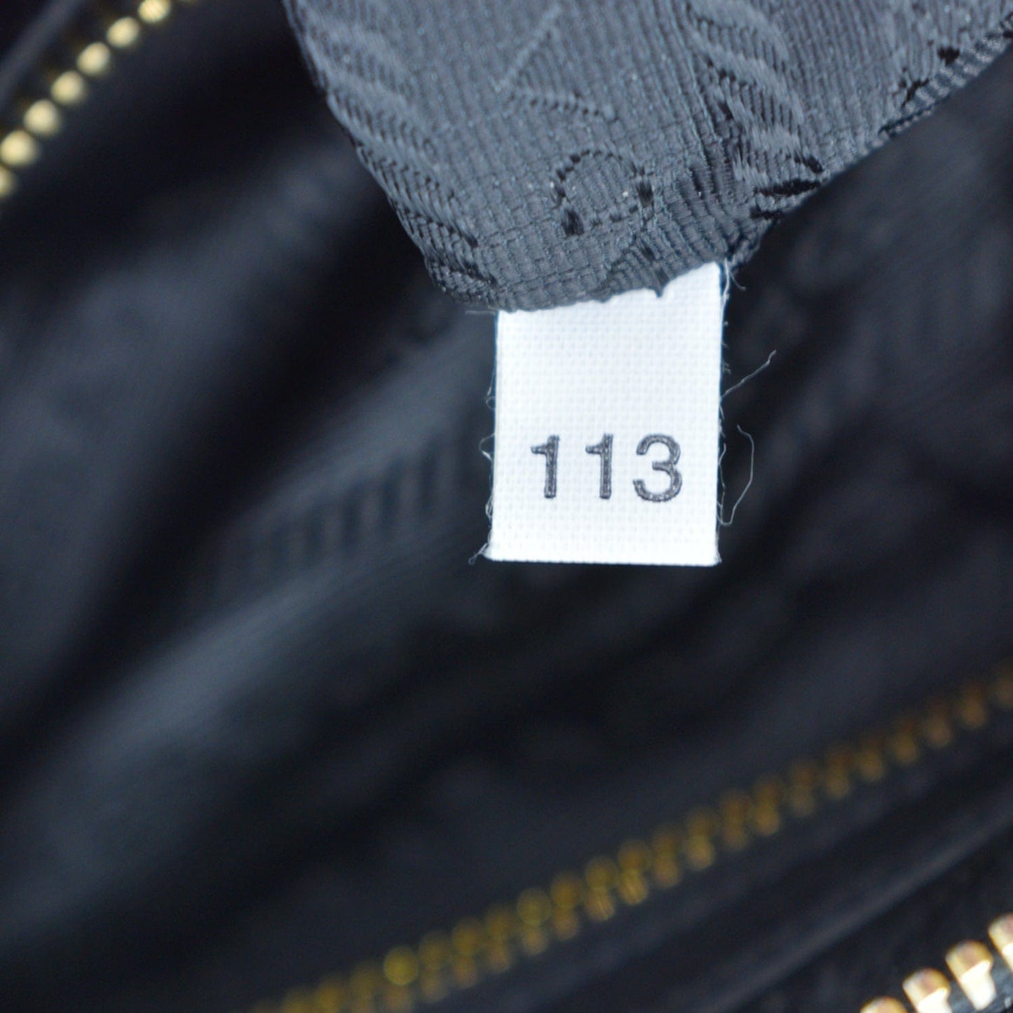 PRADA BR4281 Soft Leather Shoulder Bag Black
