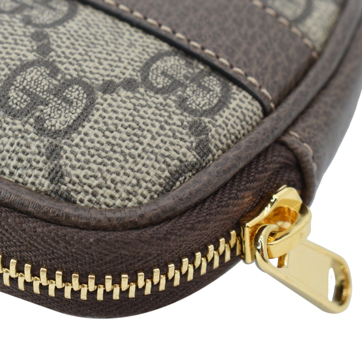 GUCCI Ophidia GG Supreme Canvas Web Belt Bag Brown 519308