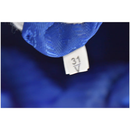 PRADA Tessuto Nylon Saffiano Leather Tote Bag Blue