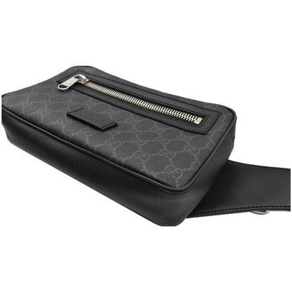 GUCCI GG Supreme Belt Bumbag Black 474293