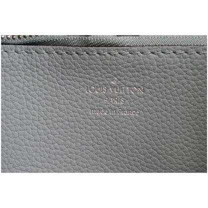 LOUIS VUITTON Muria Mahina Perforated Leather Crossbody Bag Vert