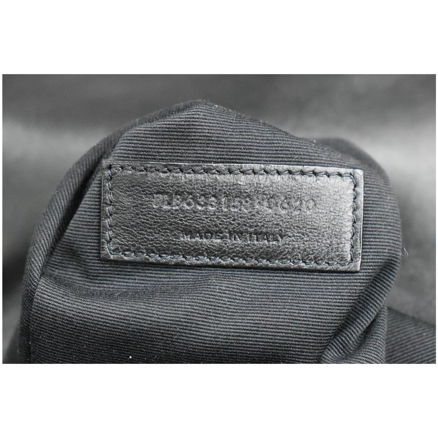 YVES SAINT LAURENT Niki Medium Leather Shoulder Bag Black