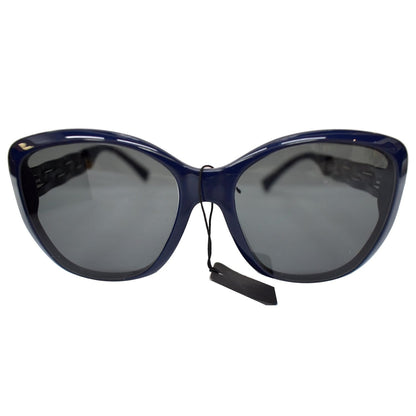 Christian Dior DIORRIBBON 1NF S5X8A Women Black Blue Sunglasses Grey Lens