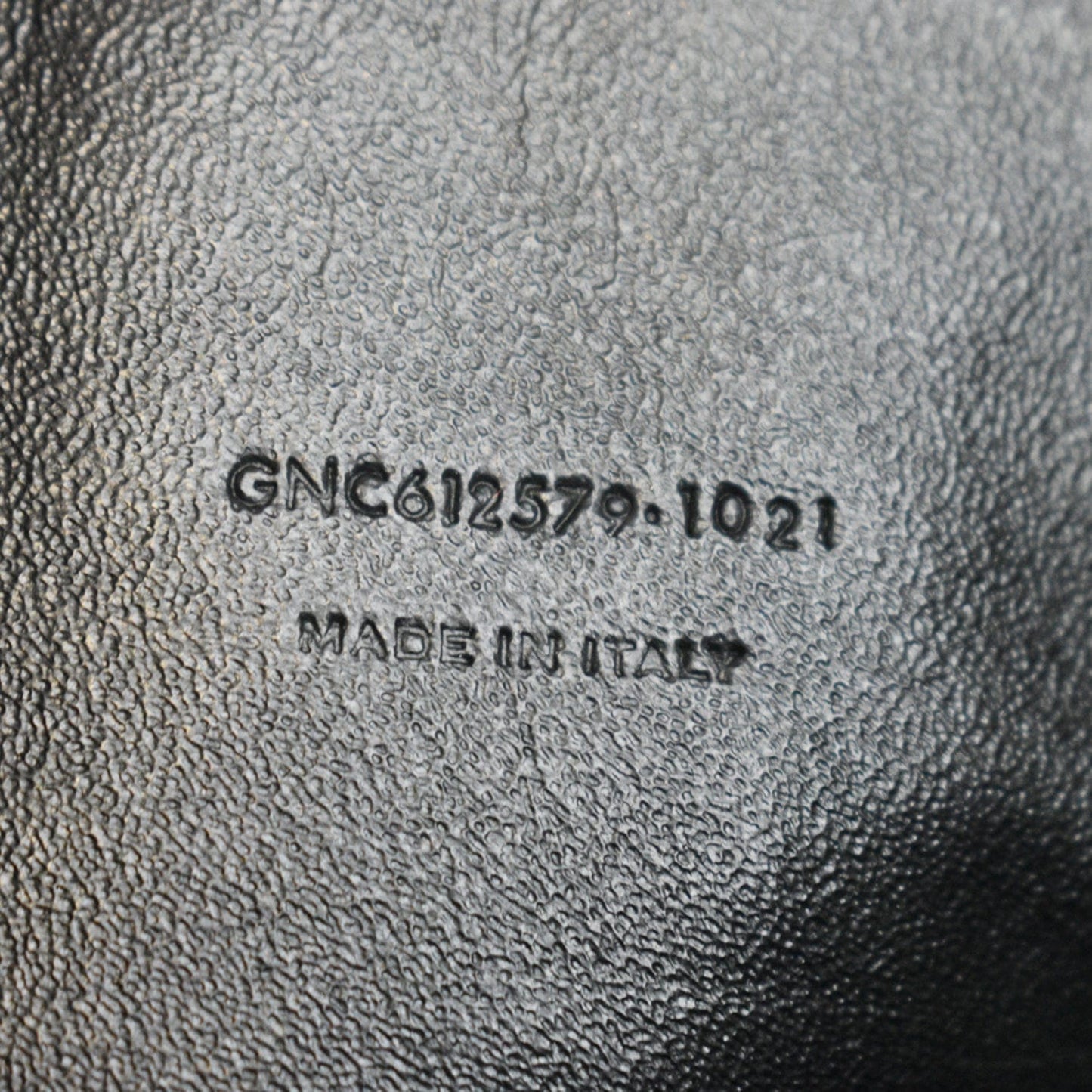 YVES SAINT LAURENT Mini Lou Grain De Poudre Camera Bag Black