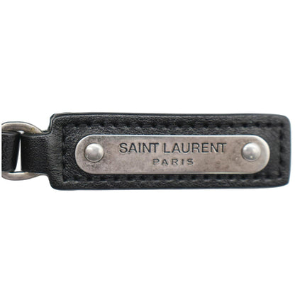 YVES SAINT LAURENT Amber Medium Leather Tote Bag Black