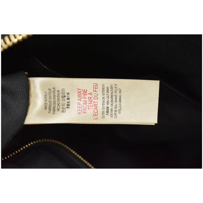 BURBERRY Helmsley House Check Grained Leather Crossbody Bag Black