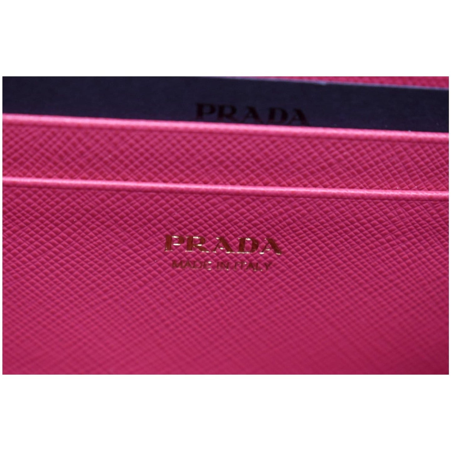 PRADA Mini Saffiano Leather Chain Crossbody Bag Pink- Hot Deals