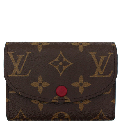LOUIS VUITTON Rosalie Monogram Canvas Coin Purse Fuchsia