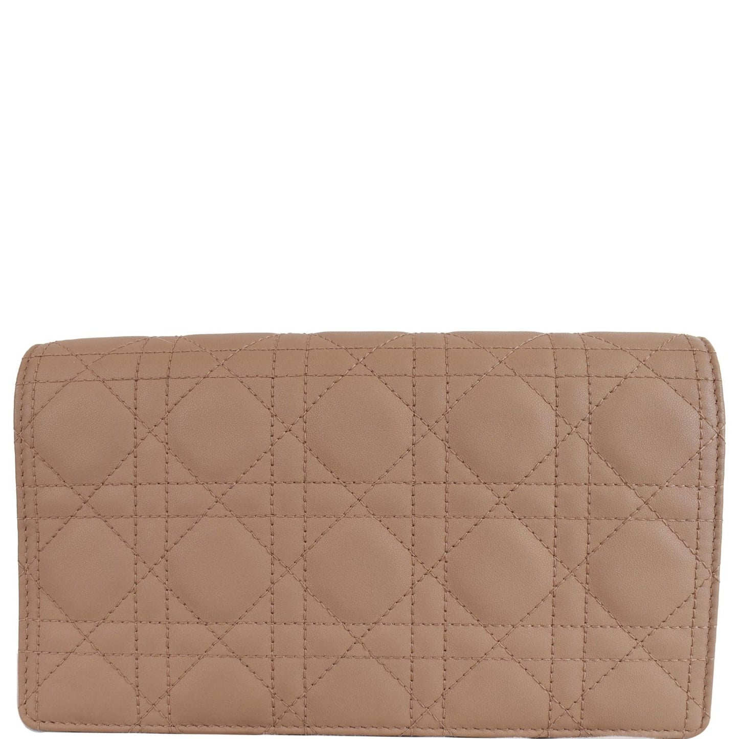 CHRISTIAN DIOR The Lady Dior Calfskin Chain Pouch Bag Blush Ultramatte