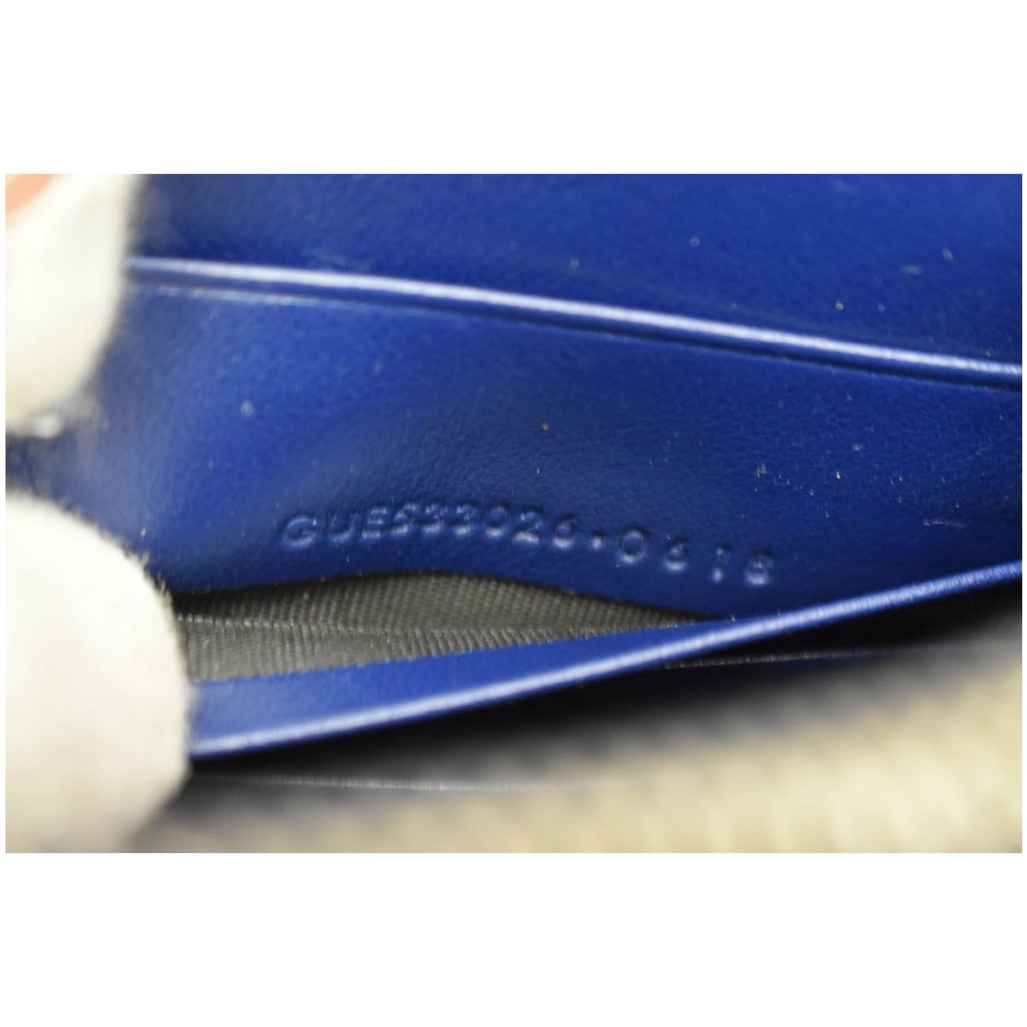 YVES SAINT LAURENT Sunset Medium Crocodile Leather Crossbody Bag Blue