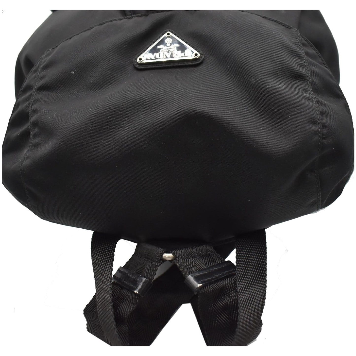 PRADA Nylon Backpack Bag Black