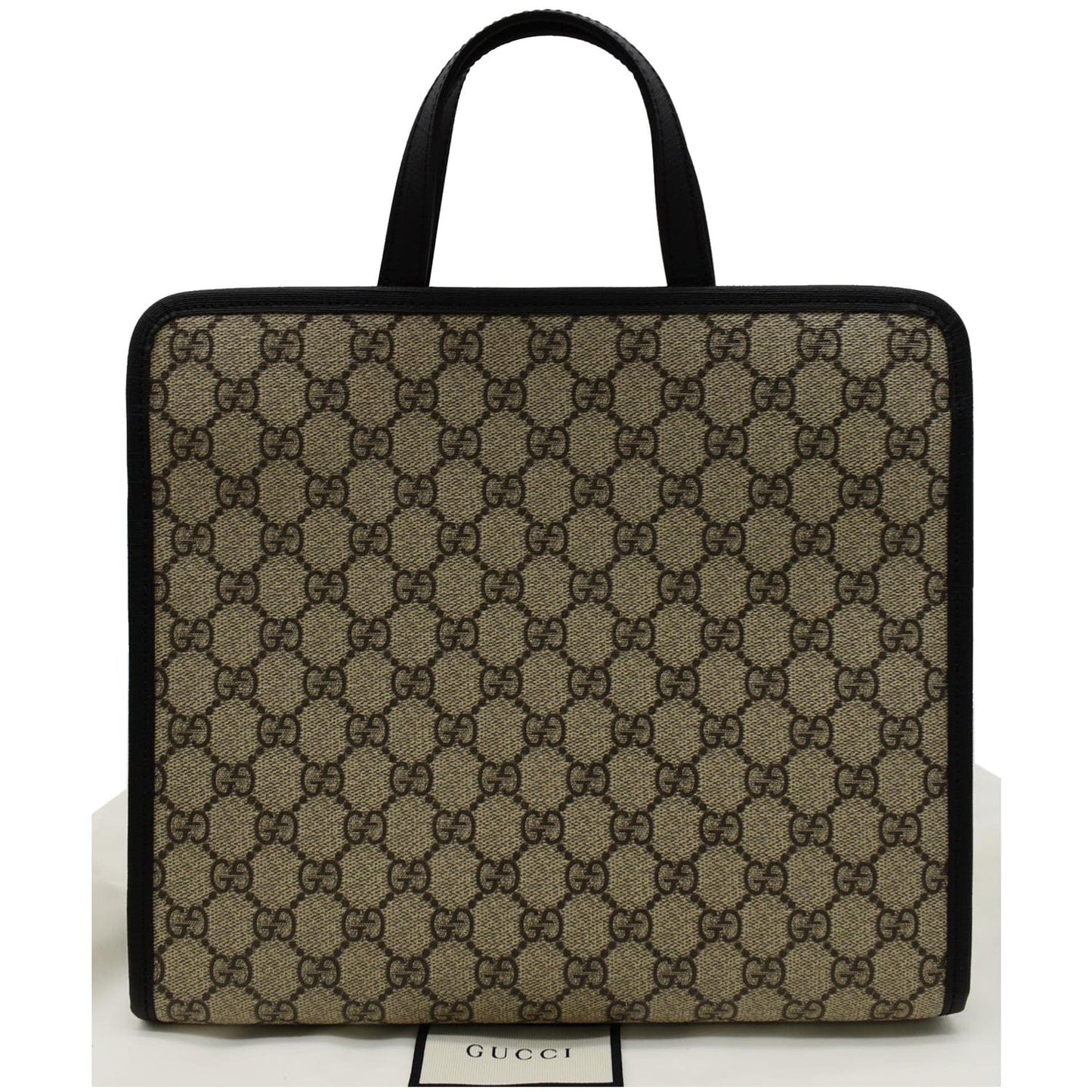 GUCCI Children�s Cat Printed GG Canvas Tote Bag Beige 645290