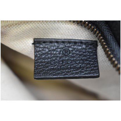 GUCCI Print Small Leather Belt Small Waist Bum Bag Black 527792 - 10% OFF
