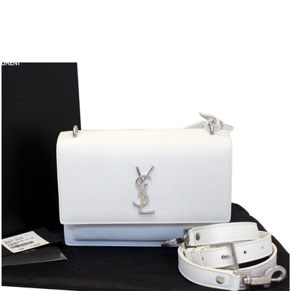 YVES SAINT LAURENT SUNSET Medium Smooth Leather Crossbody Bag