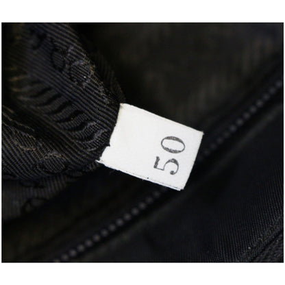 PRADA Tessuto City Nylon Shoulder Bag Black