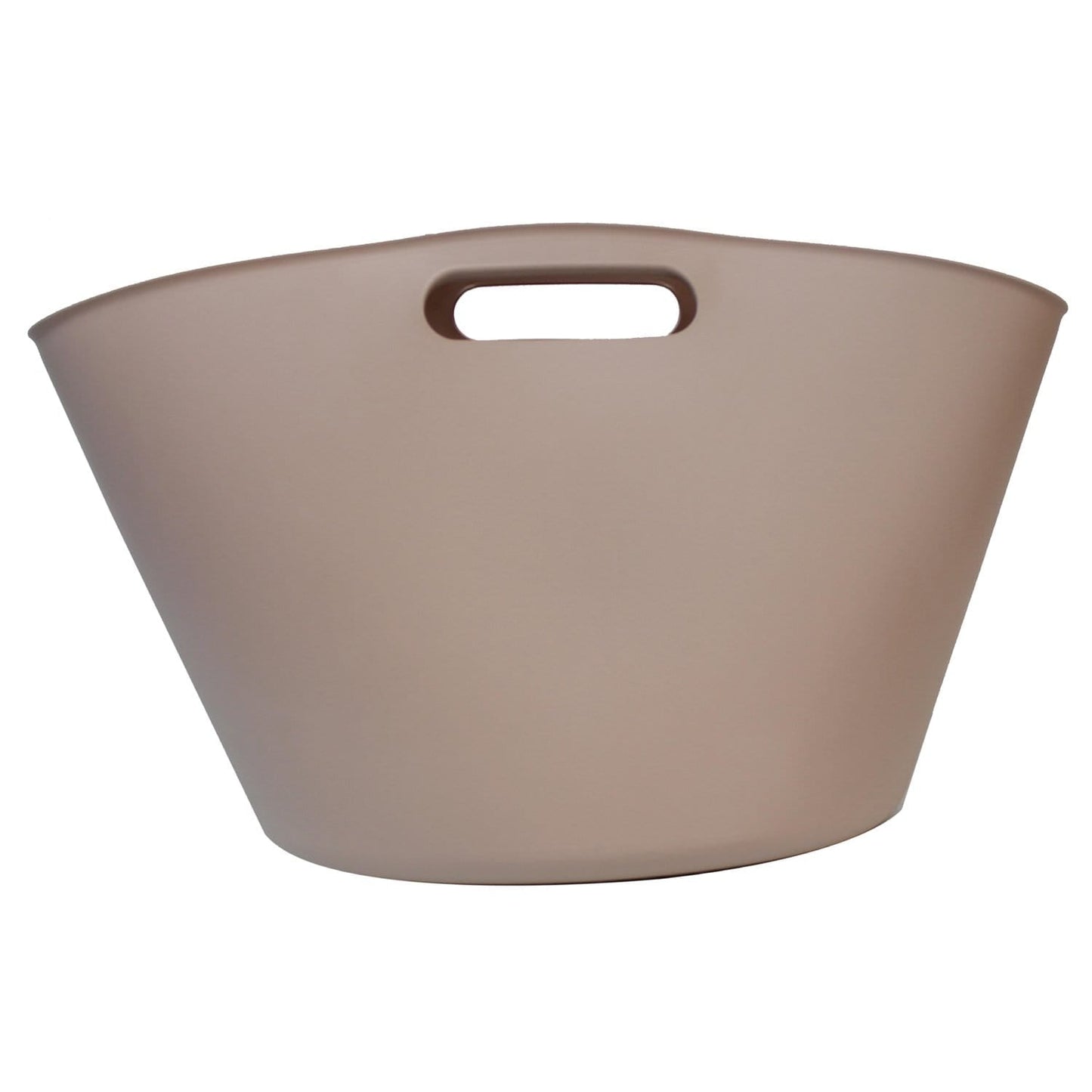 GUCCI Gomma Logo Rubber Tote Bag Pale Pink