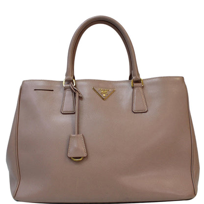 PRADA Lux Saffiano Leather Tote Tote Bag Light  Pink