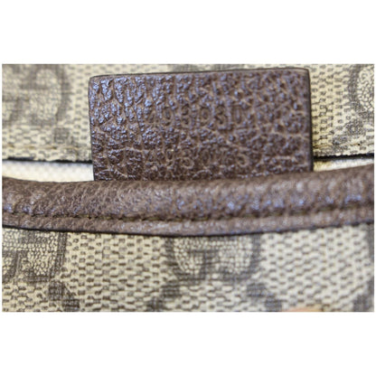 GUCCI GG Supreme Canvas Belt Waist Bag Brown/Beige 493930
