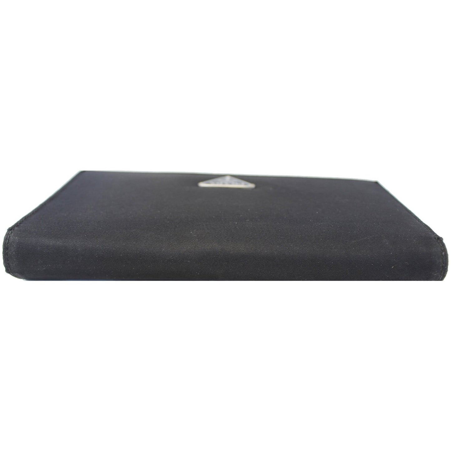 PRADA Nylon Bifold Long Wallet Black