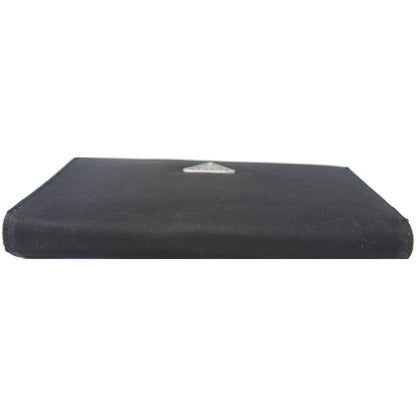PRADA Nylon Bifold Long Wallet Black