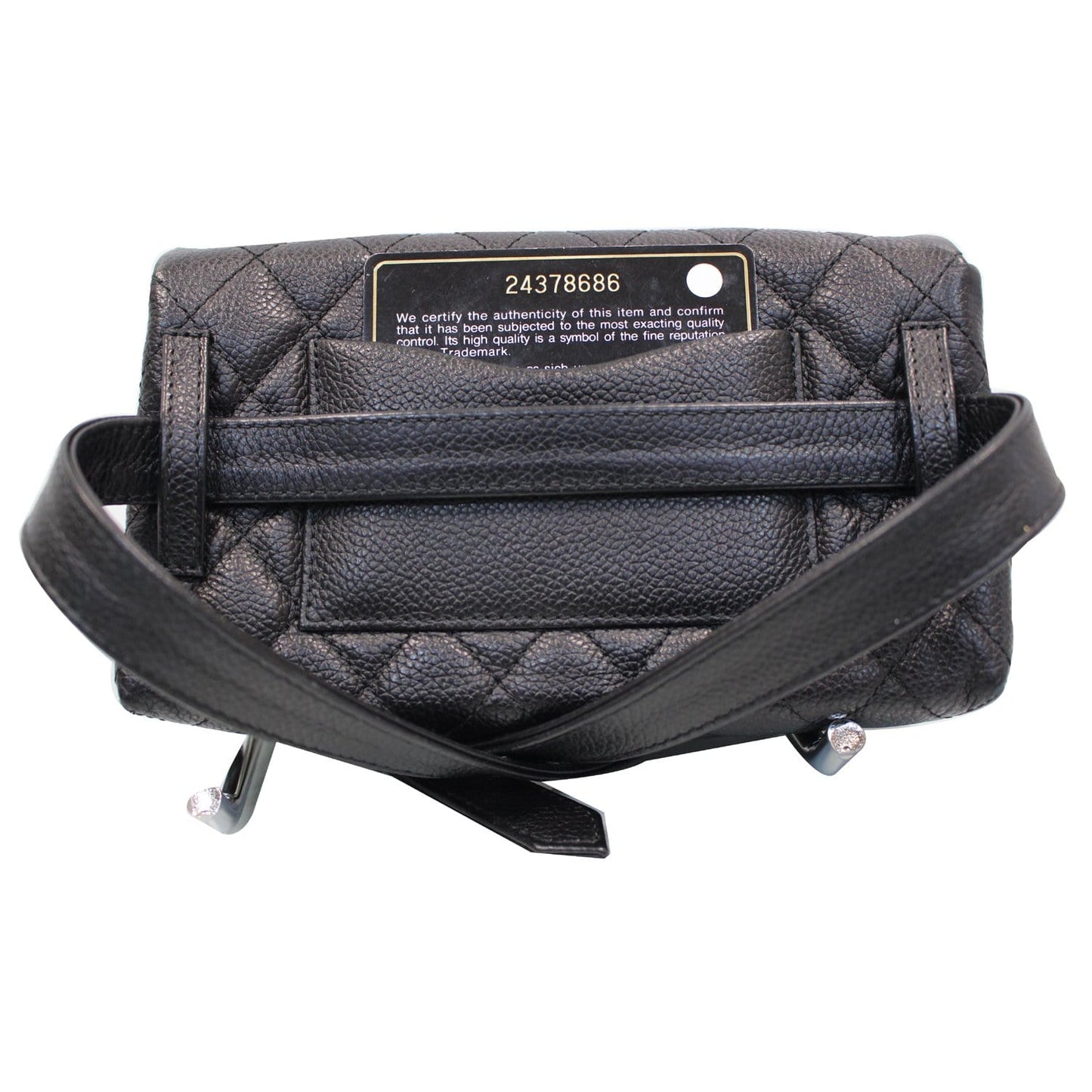 CHANEL 2.55 Reissue Flap Grained Leather Waist Belt Bag Black - 15% OFF