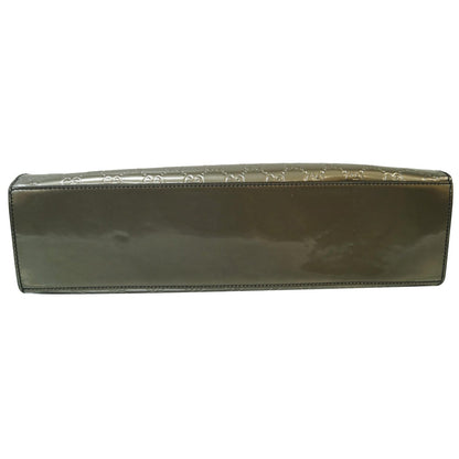 GUCCI Emily Large Guccissima Chain Shoulder Bag Grey 295403