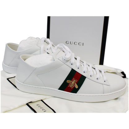 GUCCI Ace Classic Low Top Sneakers White 475208 US 11 - 20% OFF