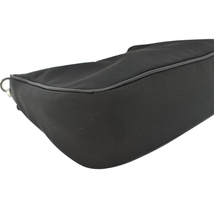 PRADA Re-Edition 2005 Nylon Shoulder Bag Black