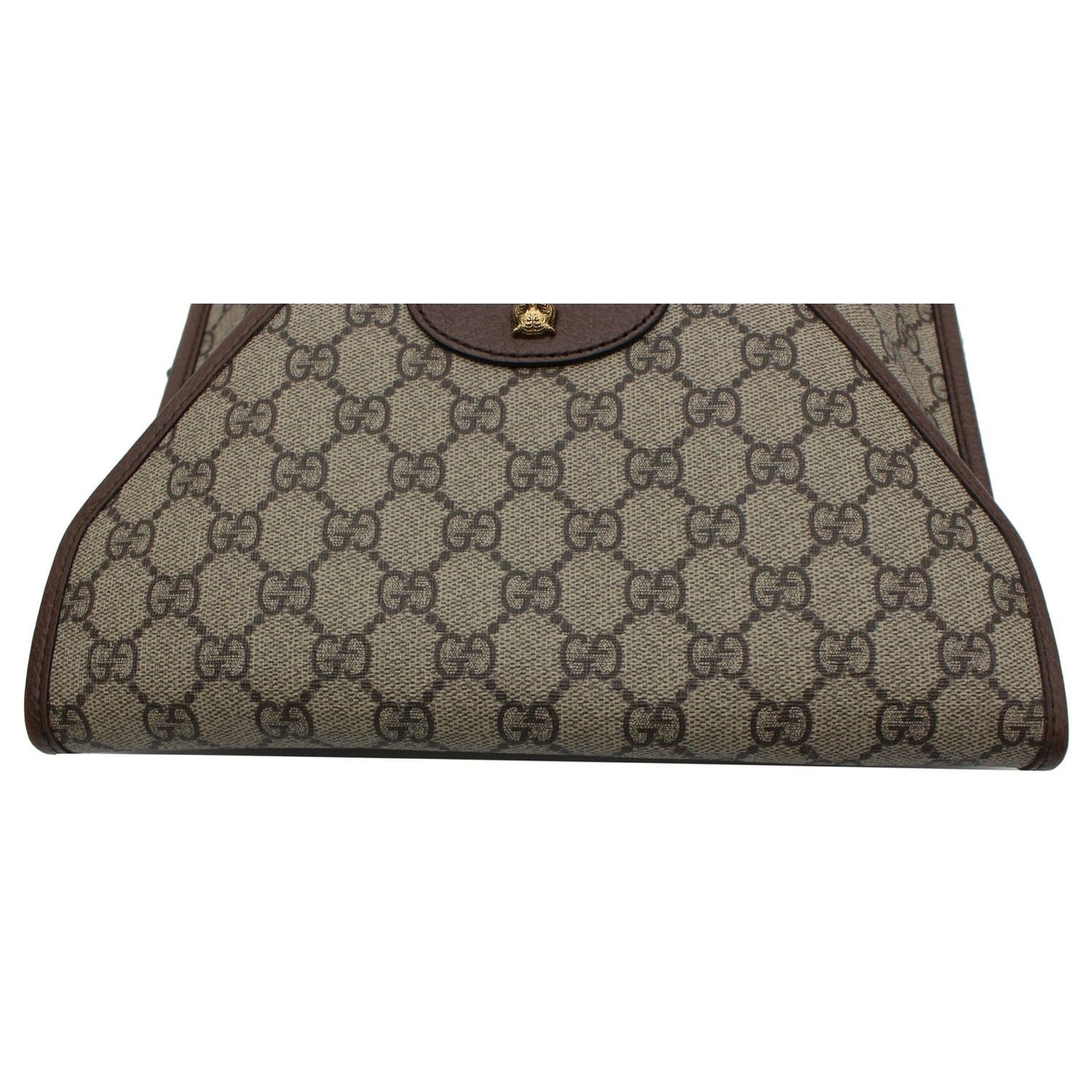 GUCCI Neo Vintage Medium GG Supreme Canvas Messenger Bag Beige 598604