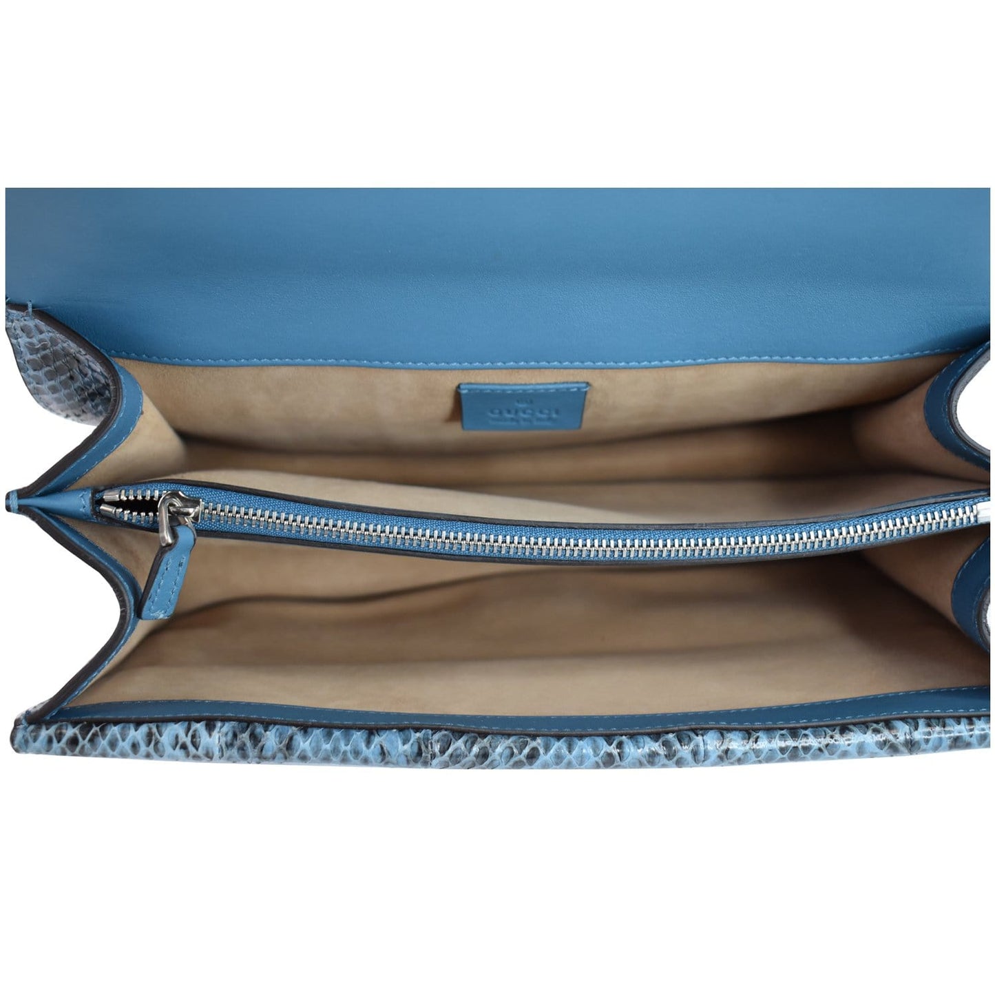 GUCCI Dionysus Small Blind For Love Python Shoulder Bag Marine Blue 481606 - 15% OFF