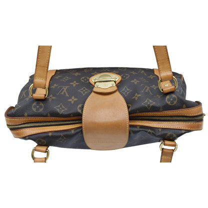 LOUIS VUITTON Stresa PM Monogram Canvas Shoulder Bag Brown