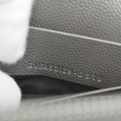 YVES SAINT LAURENT Small Kate Tassel Leather Shoulder Bag Grey - Hot Deals