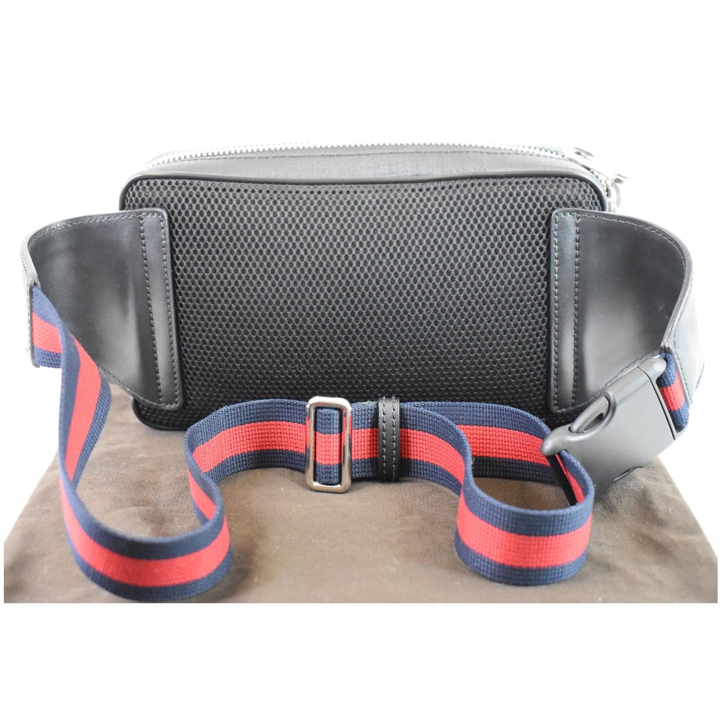 GUCCI GG Supreme Belt Bumbag Black 474293 - Last Call
