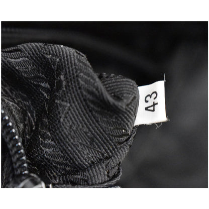 PRADA Tessuto Nylon Tote Shoulder Bag Black