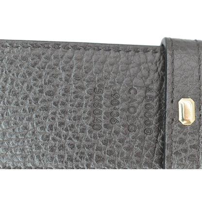 GUCCI GG Reversible Leather Belt Black/Brown 450000 Size 90.36
