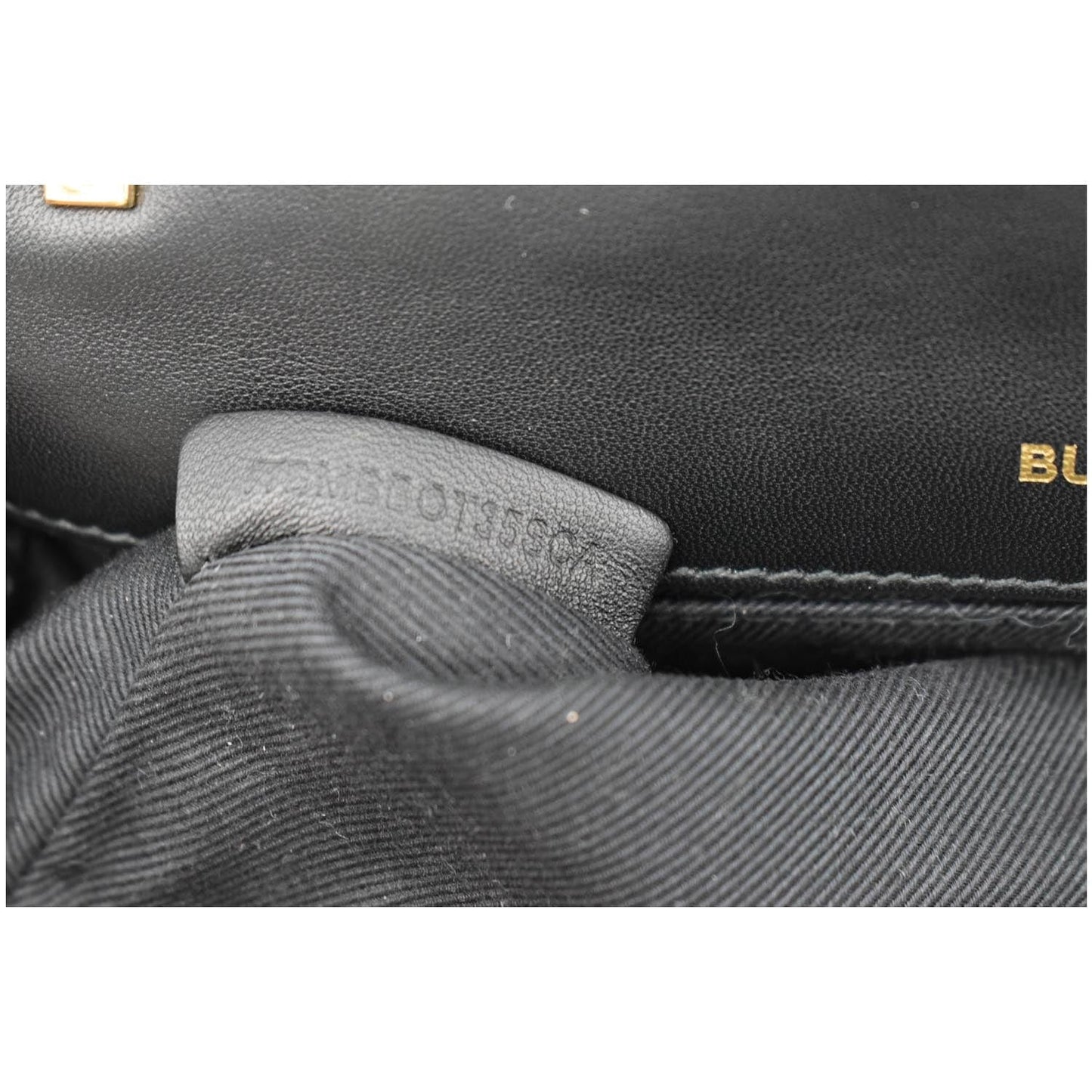 Burberry Small Horseferry Print Lola Quilted Leather Bag Black