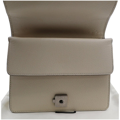 GUCCI Dionysus Mini Leather Crossbody Bag Cream