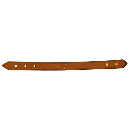 LOUIS VUITTON Essential V Monogram Canvas Bracelet Brown Size 15