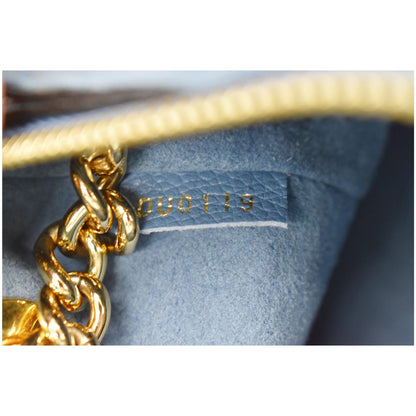 LOUIS VUITTON Surene BB Monogram Canvas Shoulder Bag Blue Jean