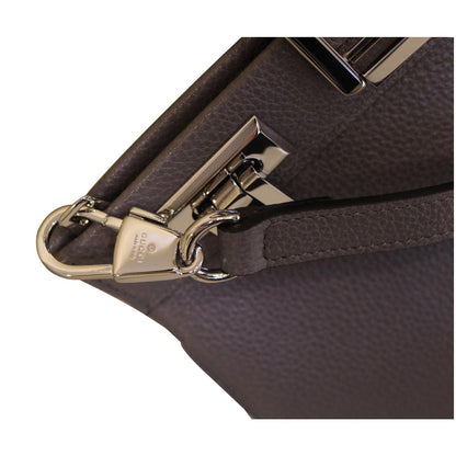 Gucci Zumi Medium Grainy Leather Top Handle Bag Dusty Grey 564714