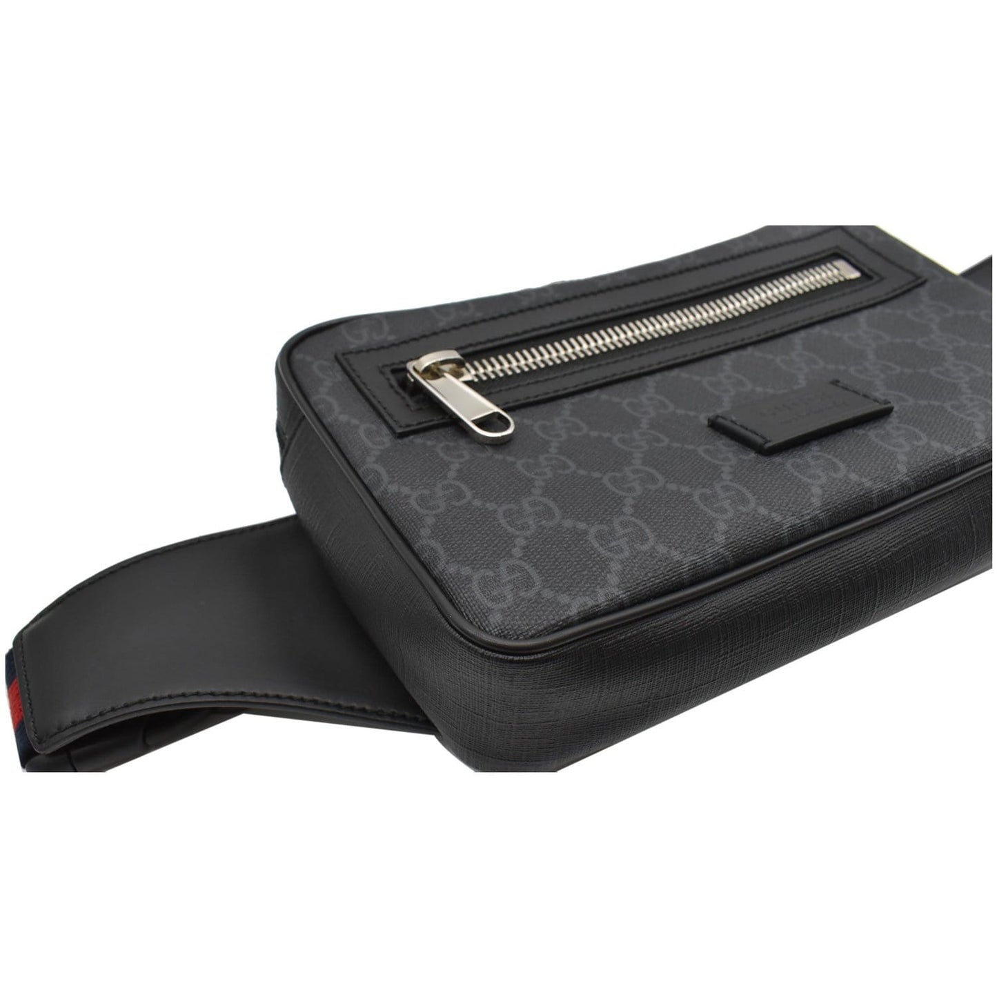 GUCCI GG Supreme Belt Bumbag Black 474293