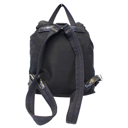 PRADA Nylon Backpack Bag Black