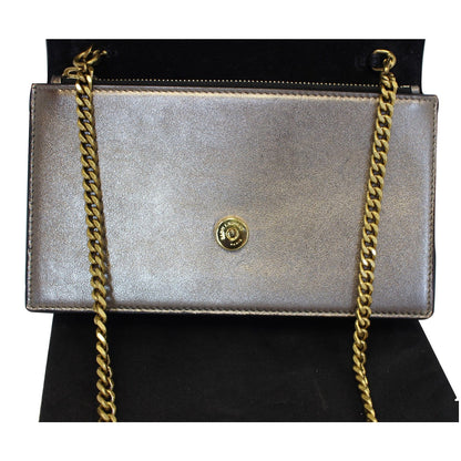 YVES SAINT LAURENT Small Kate Tassel Leather Shoulder Crossbody Bag Gold