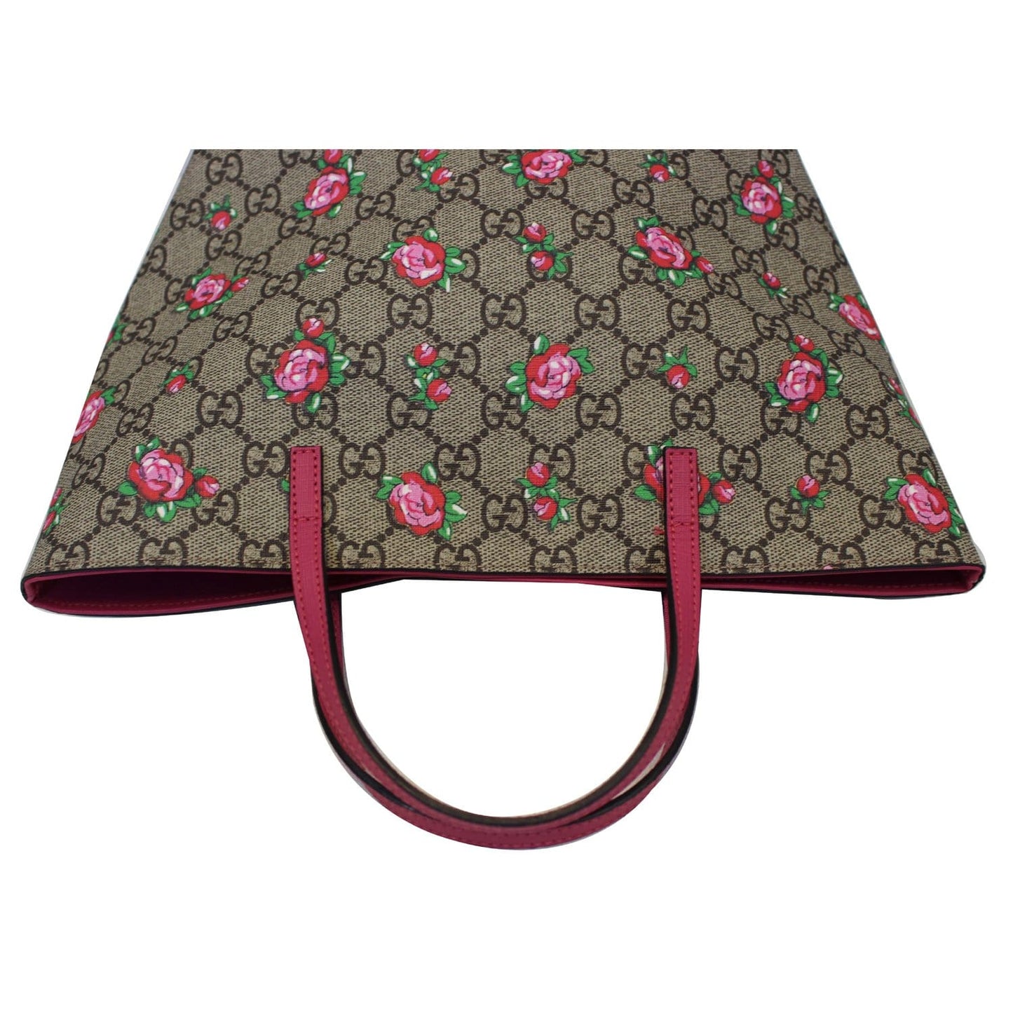 GUCCI GG Supreme Canvas Tote Bag Beige 410812