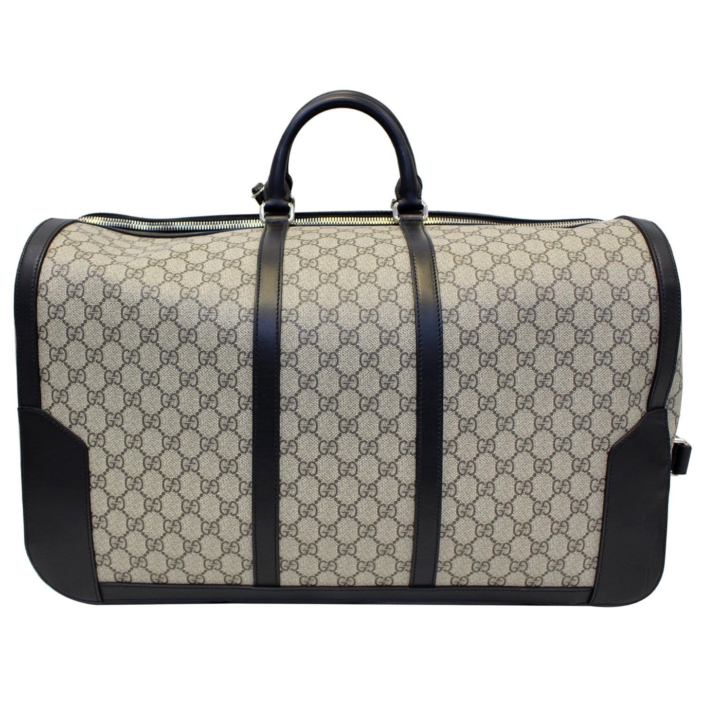 GUCCI GG Supreme Duffle Carry-on Bag 406382 Beige