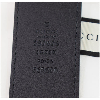 GUCCI Morpheus Leather Belt Bag Black 597676 - Final Sale